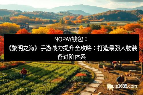 NOPAY钱包：《黎明之海》手游战力提升全攻略：打造最强人物装备进阶体系